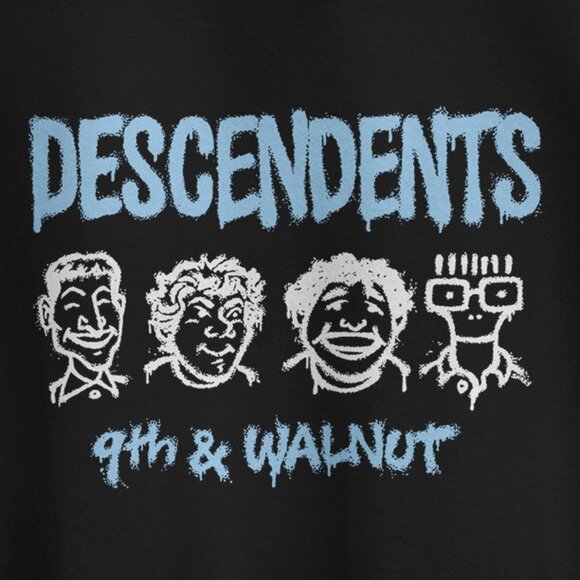 Descendents 9th  Walnut Logo Punk Rock Band Cartoon Tour Retro Music Sweatshirt - Picture 2 of 5